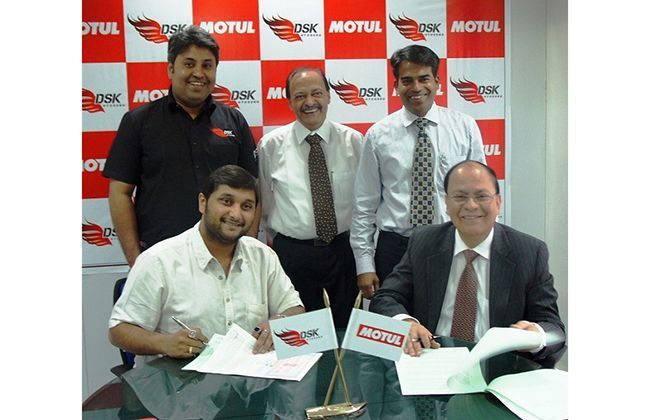 DSK Hyosung partners with Motul in India