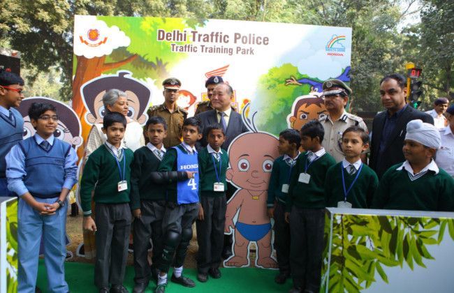 Honda inaugurates 2nd traffic park in Delhi to promote road safety