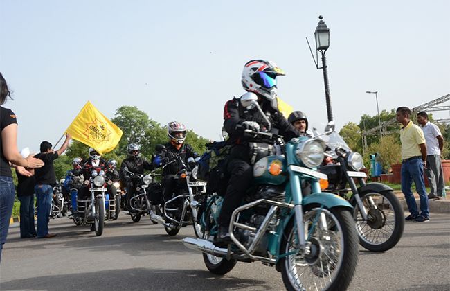 10th Royal Enfield Himalayan Odyssey Flagged Off