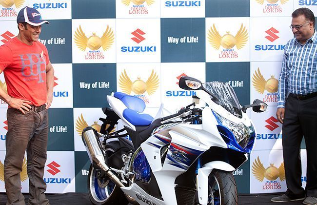 Salman Khan Rides 'Hand-Crafted' Suzuki GSX-R1000Z  Special Edition