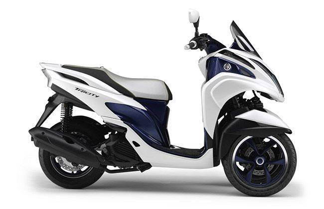 Yamaha Tricity : Three Wheeled Scooter At EICMA | BikeDekho