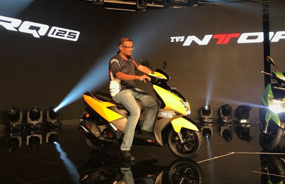 TVS Launches NTORQ 125 Scooter At Rs 58,750 (ex-showroom Delhi)
