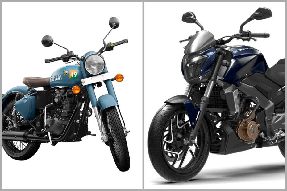 RE Classic 350 Signals Edition vs Bajaj Dominar 400 ABS ...