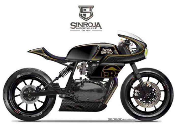 This Is The Custom Concept Of The Royal Enfield Continental Gt 650