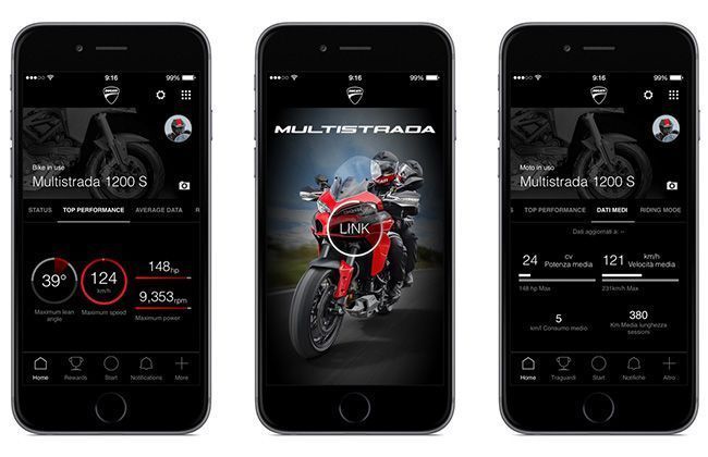 Ducati Launches Multistrada Link App for iPhone Users