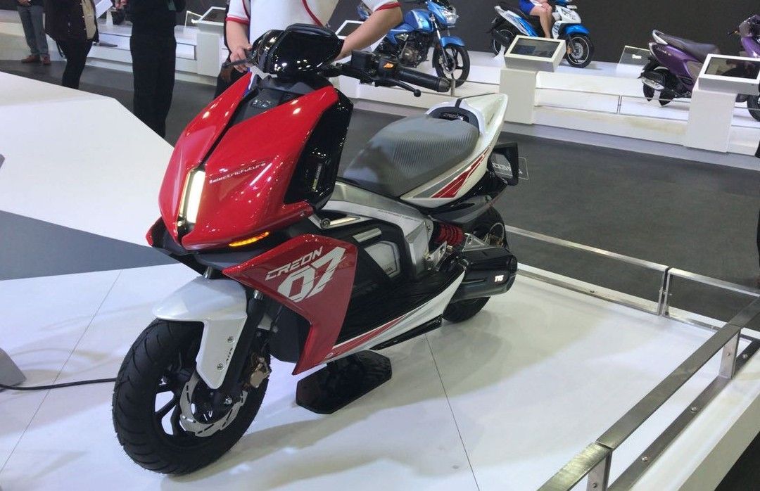 TVS Creon electric scooter concept