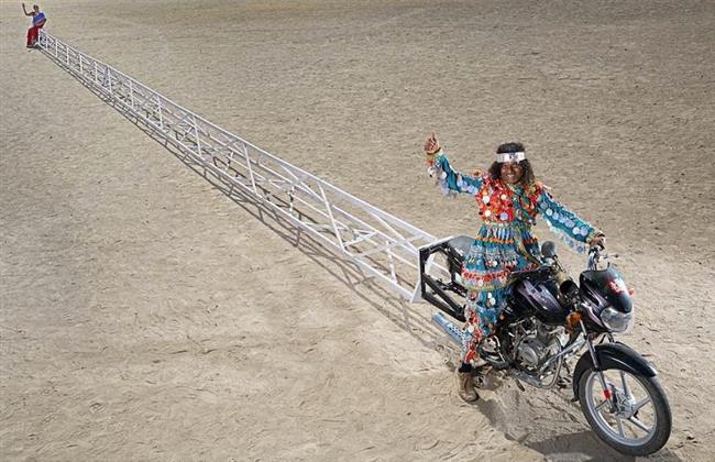 World’s Longest Motorcycle - Modified Bajaj Discover