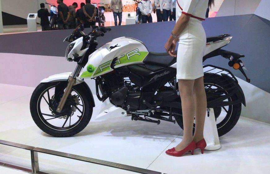 TVS Showcases Its Green Future At Auto Expo 2018