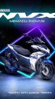 Yamaha Aerox 155 Gets Colourful Abroad