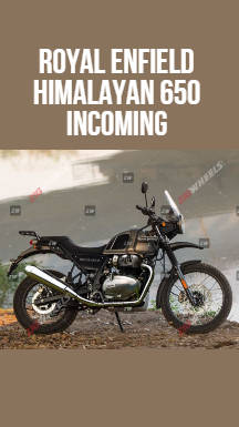 Royal Enfield Himalayan 650 Adventure Bike Incoming!