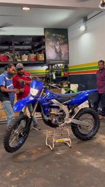 India Gets Its First Yamaha WR450F Motocross Bike!