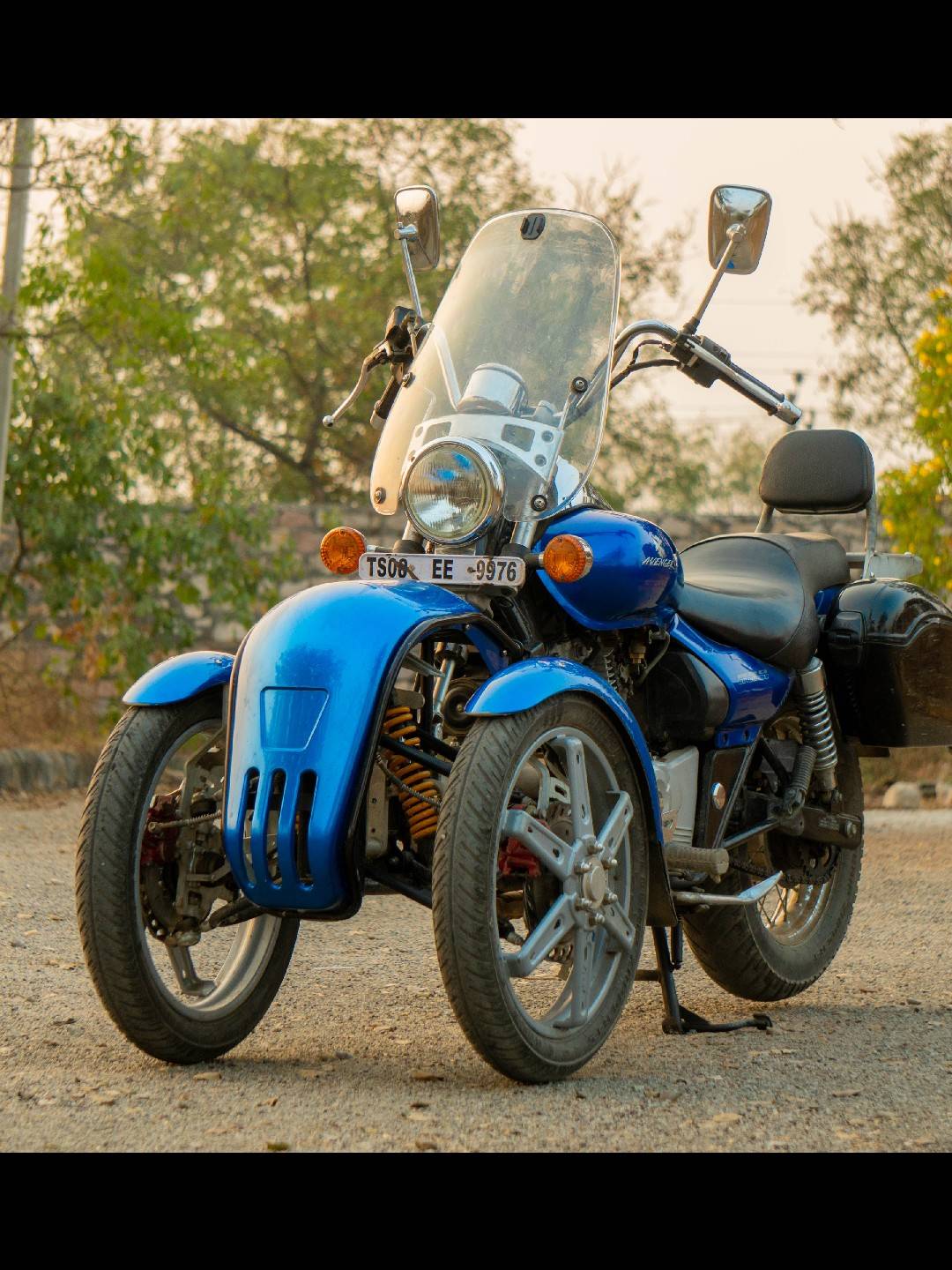 Three store wheeler tricycle