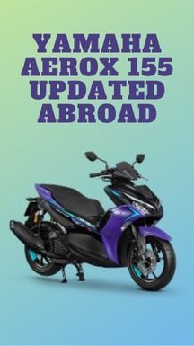 Updated Yamaha Aerox 155 Sporty Scooter Launched In Thailand  