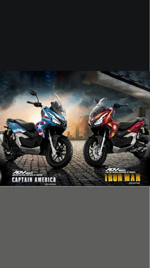 Honda ADV160 Gets Captain America, Iron Man-inspired Livery: Explained in 7 Pics