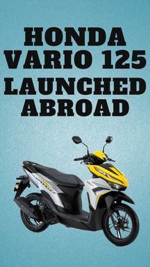 Honda Vario 125cc Sporty Scooter Launched In Malaysia 