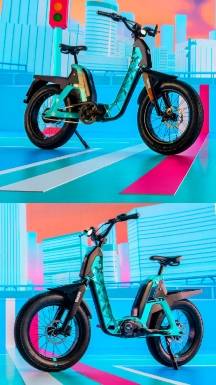 Yamaha’s Funky e-Bike Offer More Range Than TVS iQube