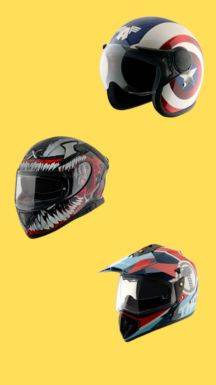 Check out Vega’s Helmet Range Based On Marvel’s Iron Man, Thor, Black Panther, And More