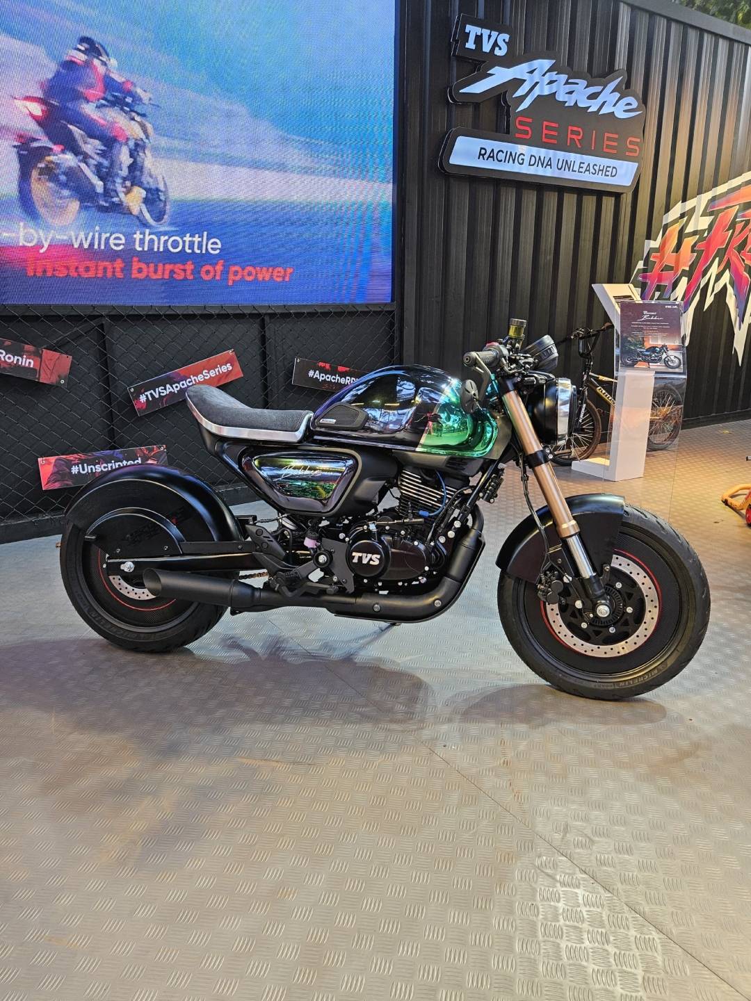 TVS MotoSoul 2023 sees 7 custom bikes and Alpinestar co-branded